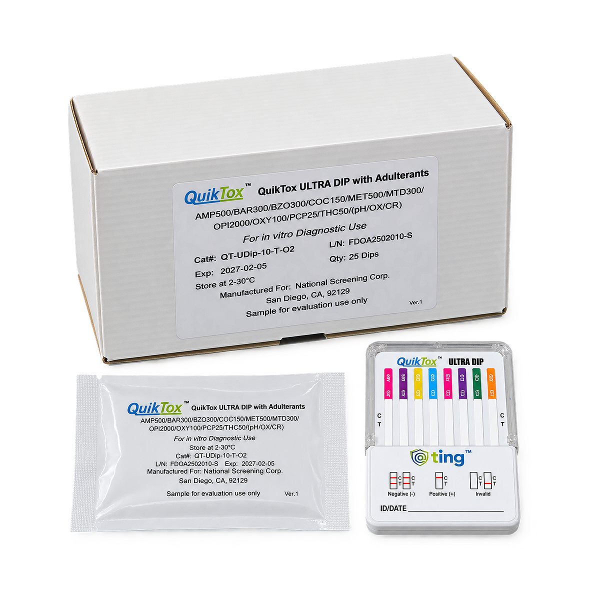 QuikTox™ 10 Panel Ultra Dip image 2
