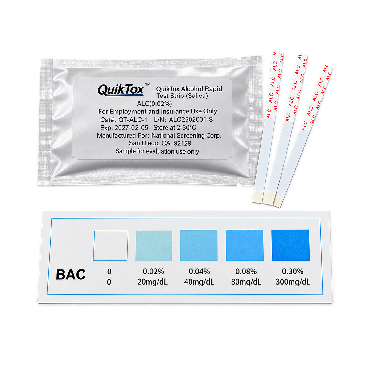 QuikTox™ Saliva Alcohol image 1