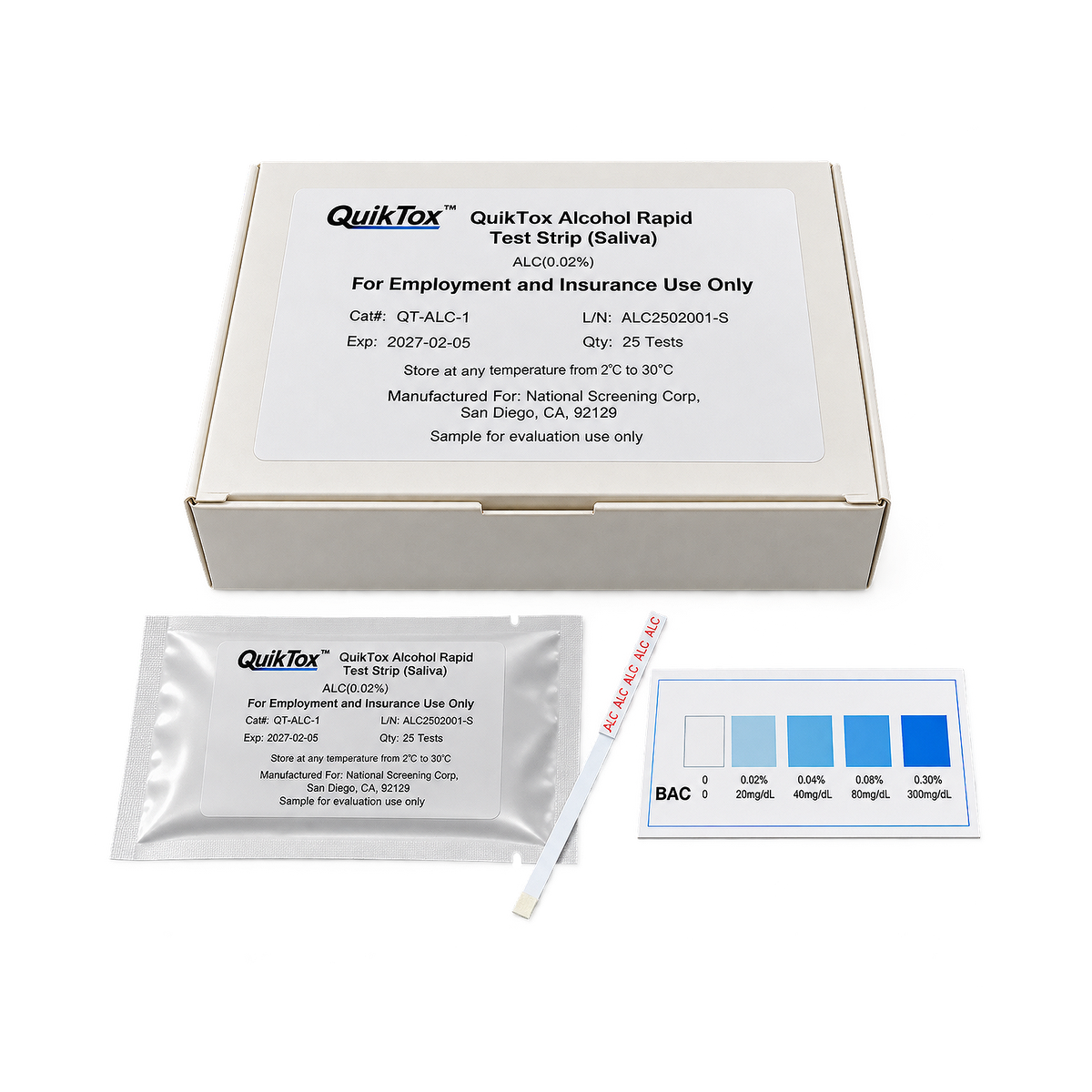 QuikTox™ Saliva Alcohol image 2
