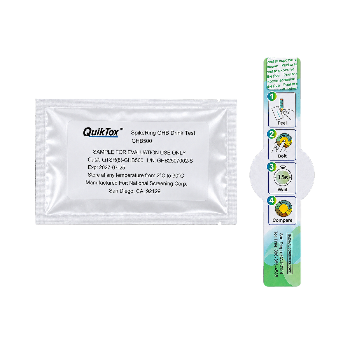 QuikTox™ SpikeRing – GHB Drink Test image 5